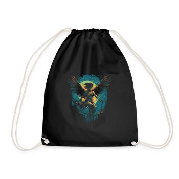Monster Monster Demon Devil Vampire Guhl Zombie - Sac de sport léger - noir - Devant