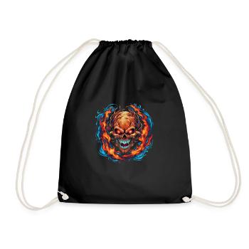 Monster Monster Demon Devil Vampire Guhl Zombie - Sac de sport léger - noir - Devant