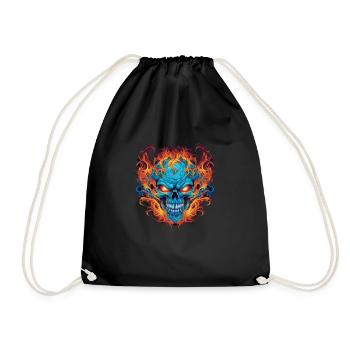 Monster Monster Demon Devil Vampire Guhl Zombie - Sac de sport léger - noir - Devant