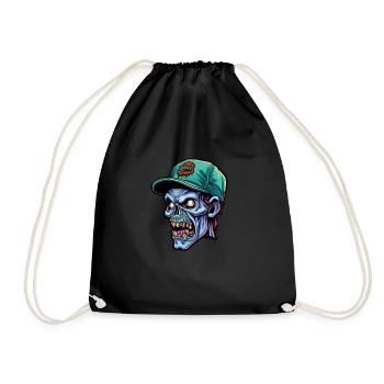 Monster Monster Demon Devil Vampire Guhl Zombie - Sac de sport léger - noir - Devant