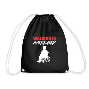Fauteuil roulant - Sac de sport léger - noir - Devant