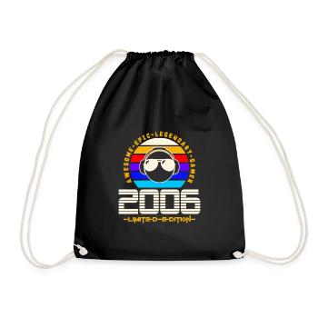 2006 - Drawstring Bag - black - Front