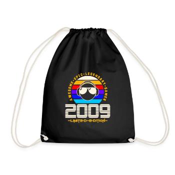 2009 - Drawstring Bag - black - Front
