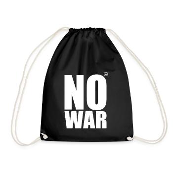 No war - Sac de sport léger - noir - Devant