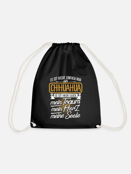 CHIHUAHUA - Traum - Turnbeutel - Schwarz