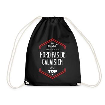 Nord pas de calaisien parfait et au top - Sac de sport léger - noir - Devant