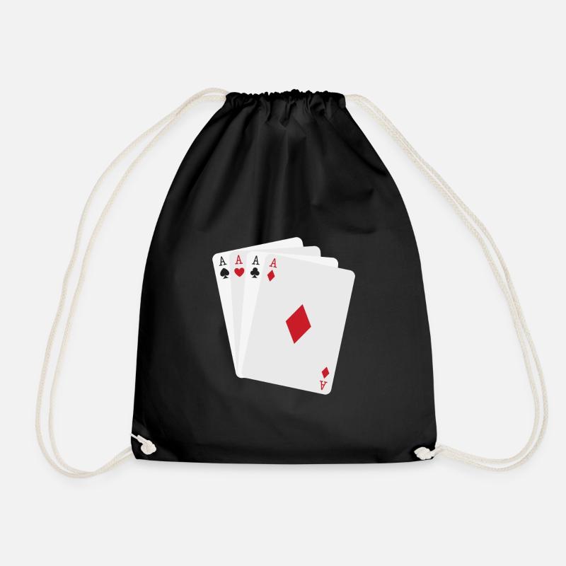 Quatre As Minimalistes - Sac de sport léger - noir