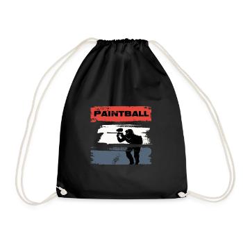 Paintball Gotha Paintball Player « Retro-Paint » - Sac de sport léger - noir - Devant