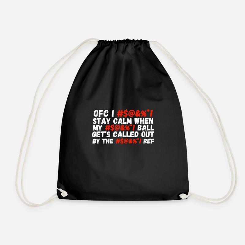 I STAY CALM - Turnbeutel - Schwarz