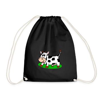 Vache - Sac de sport léger - noir - Devant