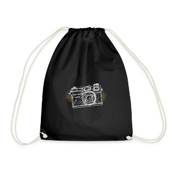 Photographer - Drawstring Bag - black - Front