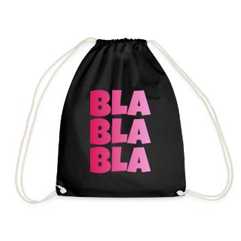 BLA BLA BLAS - Sac de sport léger - noir - Devant