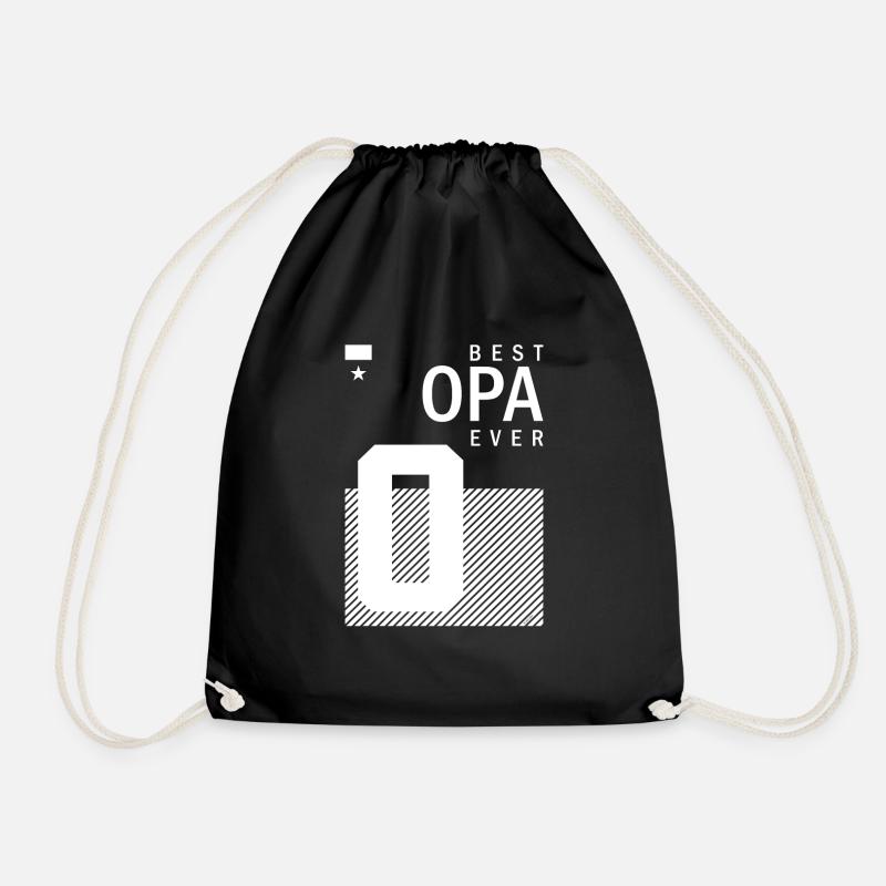 Bestes Opa - Turnbeutel - Schwarz
