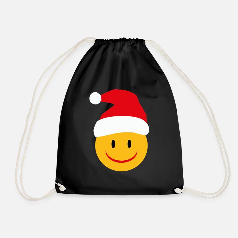 Weihnachten - Turnbeutel - Schwarz