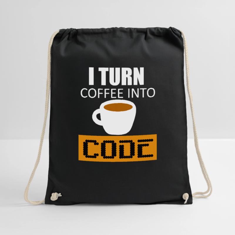Transforme le café en code Sac de sport léger