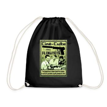c'est jamais bon de laisser dormir les créances - Sac de sport léger - noir - Devant
