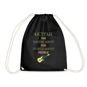 Instrument de guitare pour les gens intelligents Sage - Sac de sport léger - noir - Devant