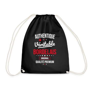 Authentique et véritable Bordelais - Original - Sac de sport léger - noir - Devant