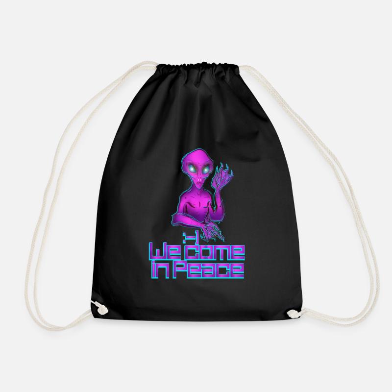 Rose extraterrestre - Sac de sport léger - noir