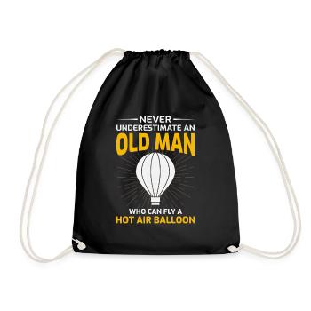 Montgolfière Montgolfière Montgolfière - Sac de sport léger - noir - Devant