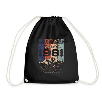 Millésime 1981 légendaire - Sac de sport léger - noir - Devant