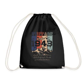 Millésime 1943 légendaire - Sac de sport léger - noir - Devant