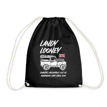 Landy Looney Mechanics - Turnbeutel - Schwarz - Vorne