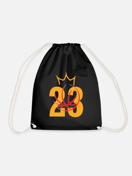 Basketball T-shirt,Hoodies,Caps und Accessoires... - Turnbeutel - Schwarz