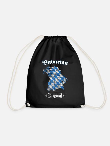 Bavarian Original Bayern - Turnbeutel - Schwarz