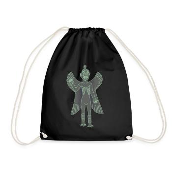Démon Pazuzu - Sac de sport léger - noir - Devant