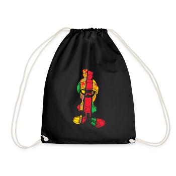 Looney Tunes Marvin Pop Art - Drawstring Bag - black - Front
