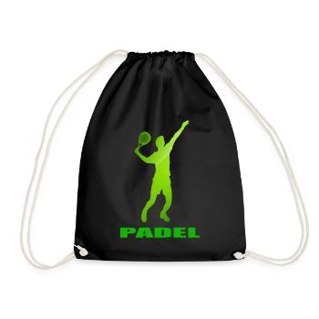 Padel - Drawstring Bag - black - Front
