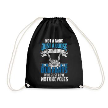 Moto Chopper Husqvarna Motocross - Sac de sport léger - noir - Devant