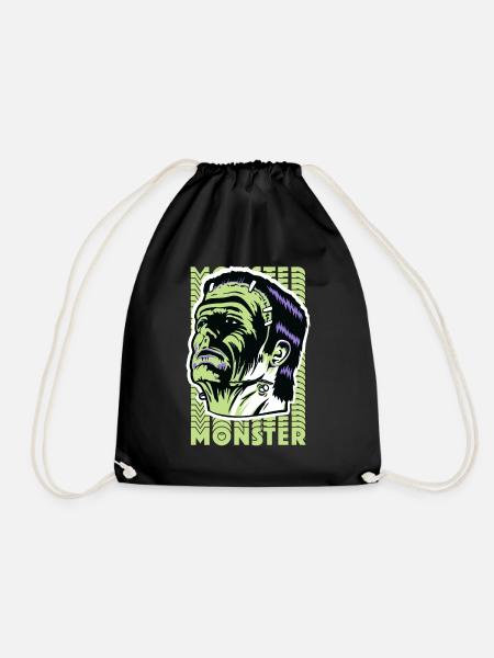 Universal Monsters Frankenstein - Drawstring Bag - black