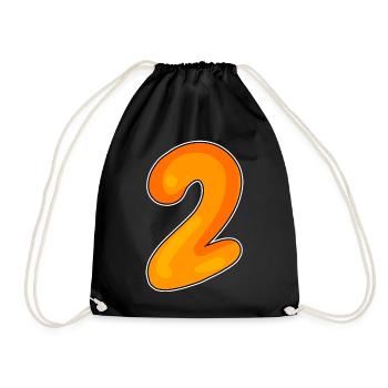 2 - Sac de sport léger - noir - Devant