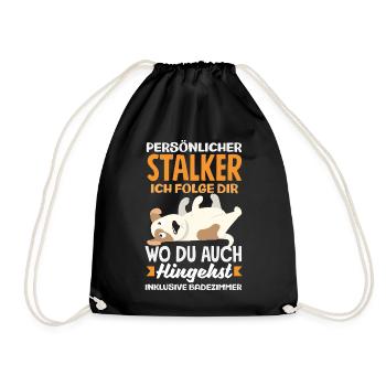 Drôle de Jack Russell Propriétaire Cadeau - Sac de sport léger - noir - Devant