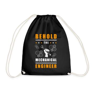 Conception d’ingénieurs mécaniques - Sac de sport léger - noir - Devant
