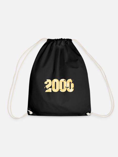 2000 - Turnbeutel - Schwarz