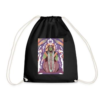 Harmonie avec la nature - Sac de sport léger - noir - Devant