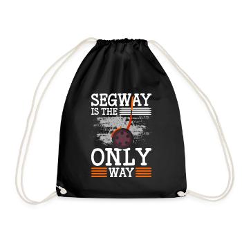 Segway Floating Board - Drawstring Bag - black - Front