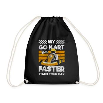 Gokart Karting Racing Racing - Sac de sport léger - noir - Devant
