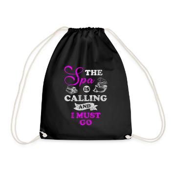 Bien-être Méditation Santé - Sac de sport léger - noir - Devant