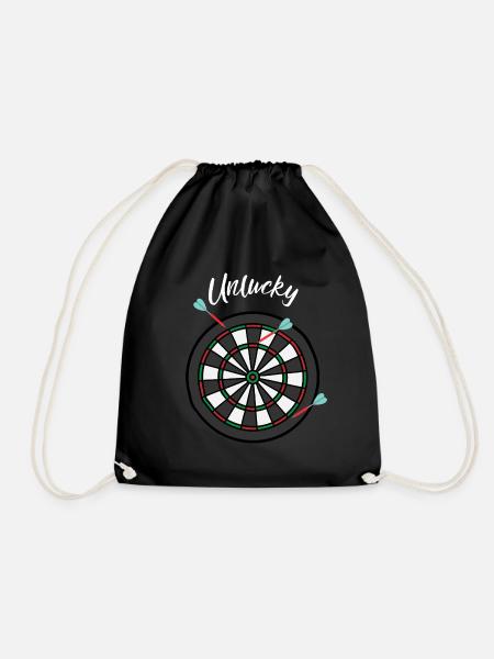 Unlucky Dart - Turnbeutel - Schwarz