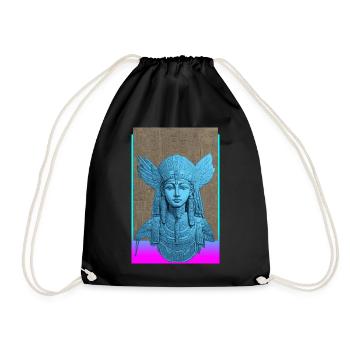 Egypt2 - Drawstring Bag - black - Front