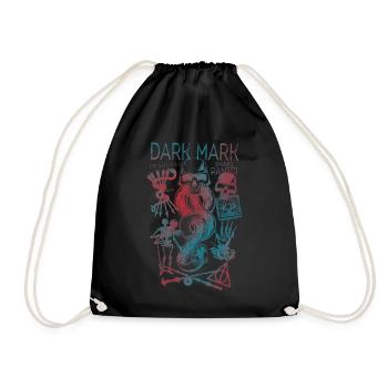 Harry Potter Dunkles Mal & Horkruxe Design - Turnbeutel - Schwarz - Vorne