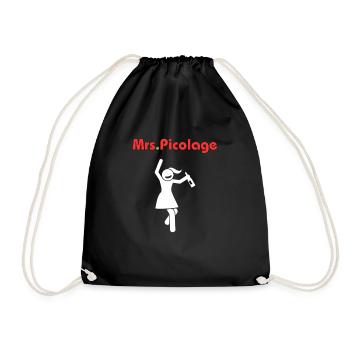 Mrs picolage - Sac de sport léger - noir - Devant