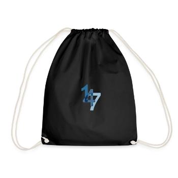 Snooker 147 maximum in the break - Drawstring Bag - black - Front
