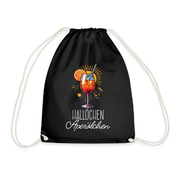 Hello Aperölchen Cocktail Summer Party Chemise - Sac de sport léger - noir - Devant