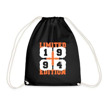 1994 Birthday 28 Years Limited Edition - Drawstring Bag - black - Front