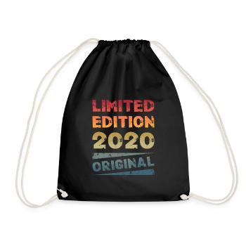Édition Limitée Fête d’Anniversaire Vintage 2020 - Sac de sport léger - noir - Devant